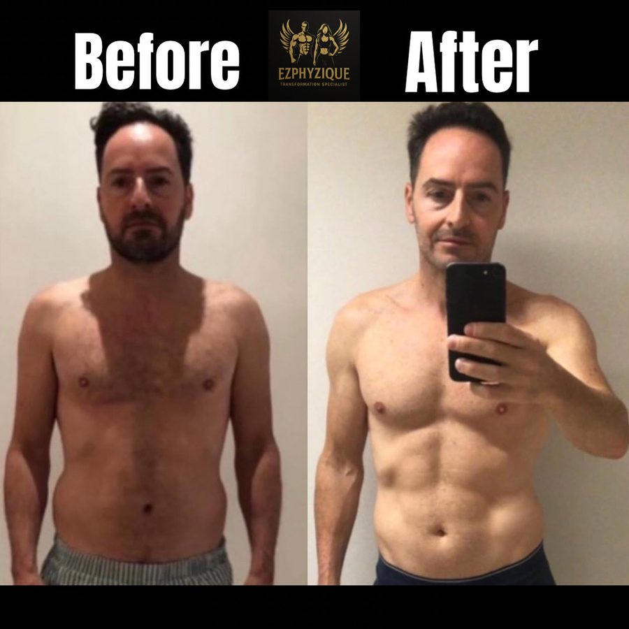 48-year-old CEO and father transformation in 12 weeks