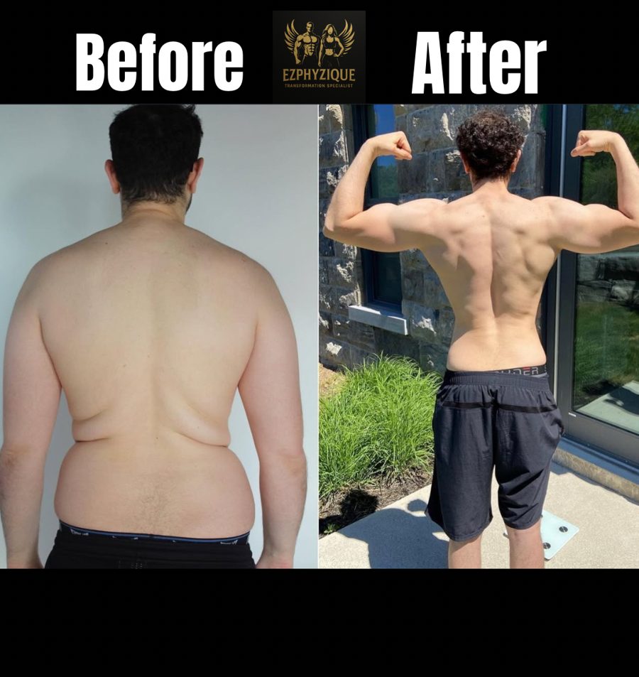 Kareem's back transformation — 24 weeks